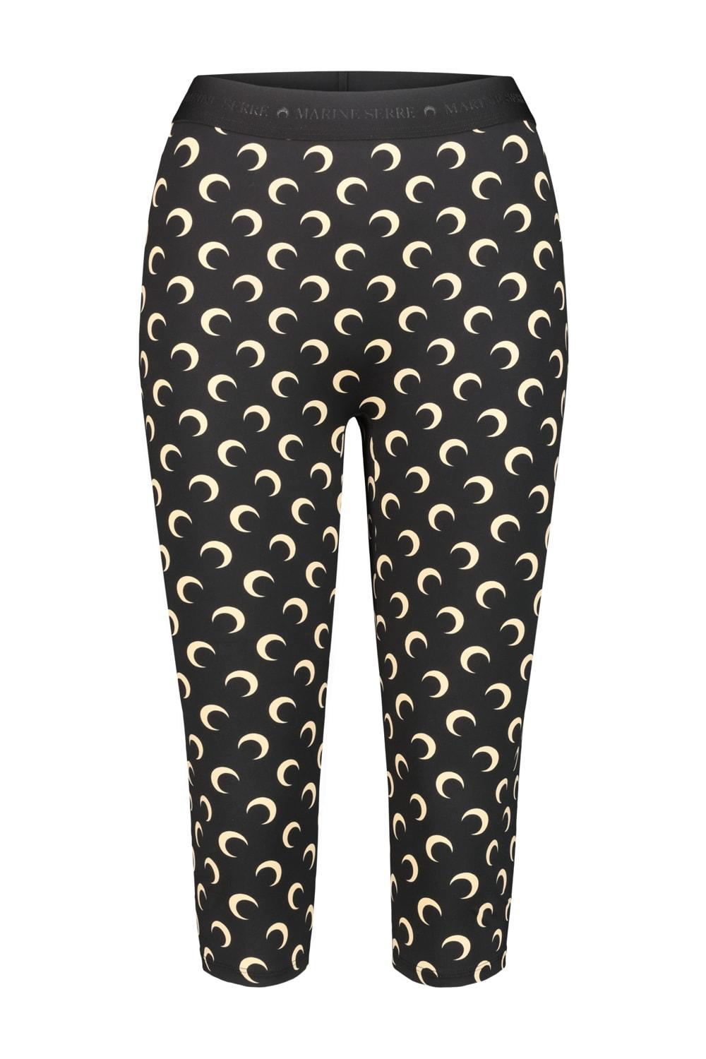 marine serre moon printed capri pants