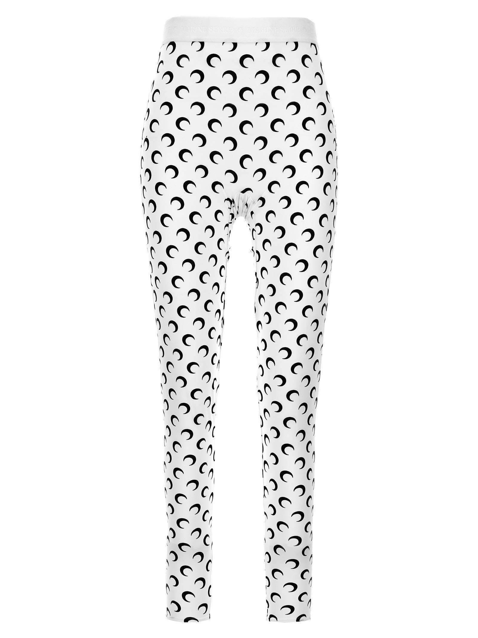 marine serre moon printed jersey leggings