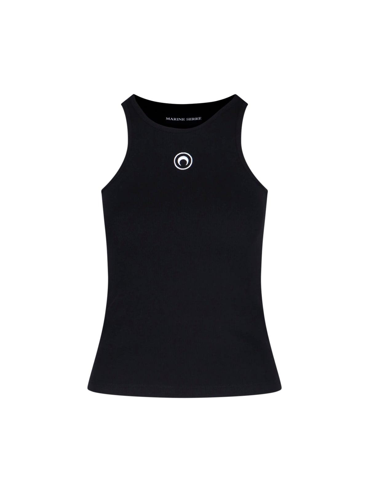 marine serre ribbed tank top moon