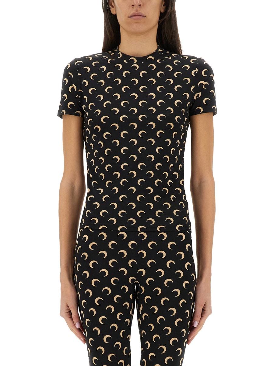 marine serre t-shirt moon