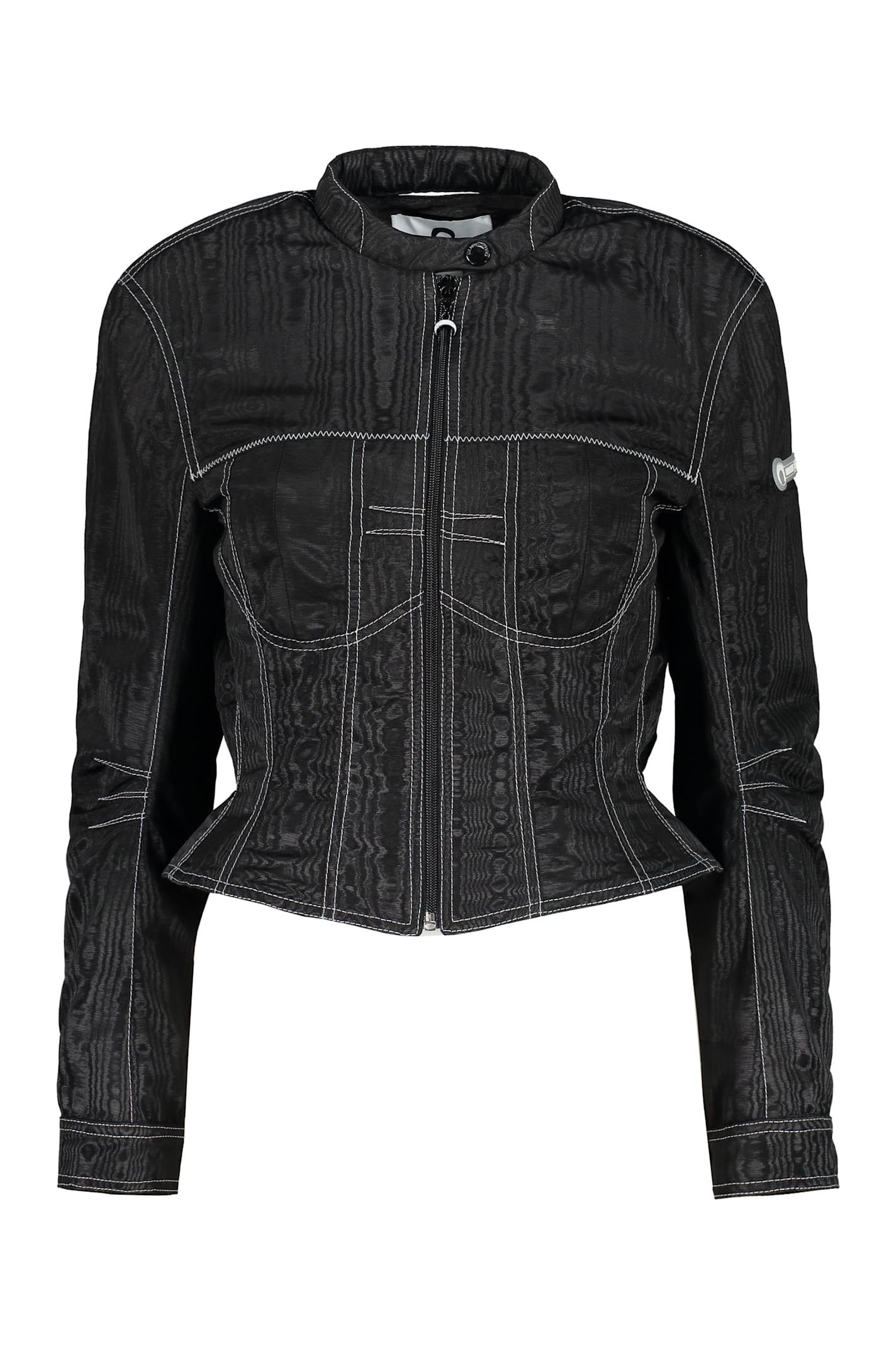 marine serre techno fabric jacket