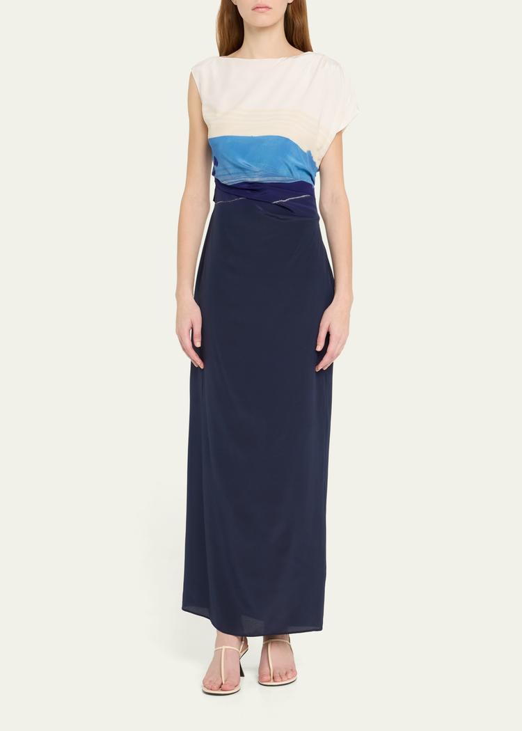 mariner midi dress