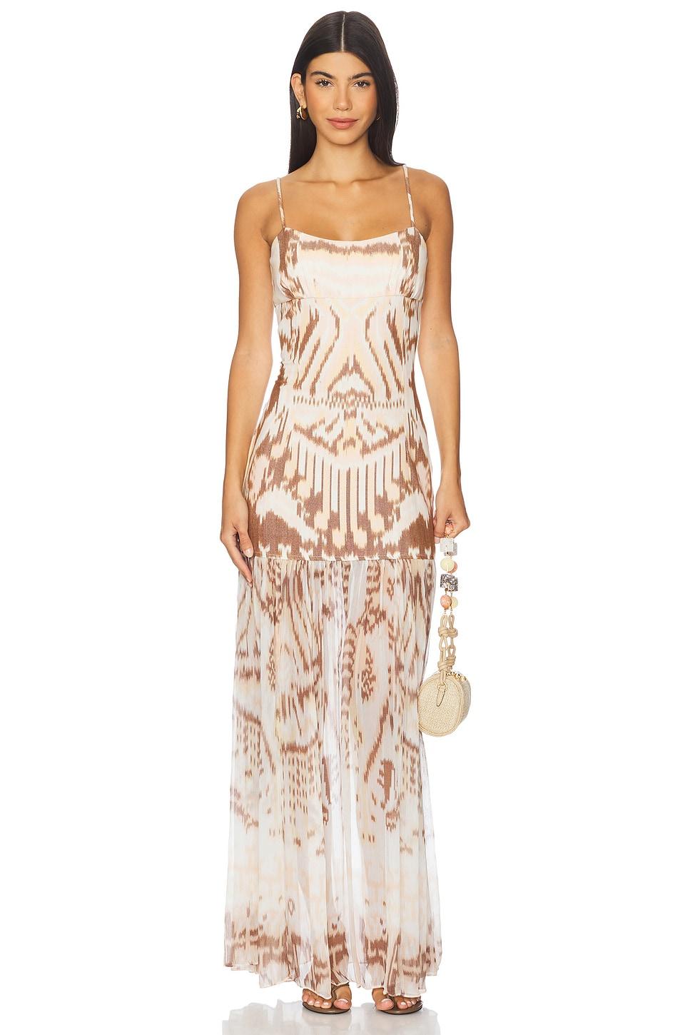 marisol drop waist gown