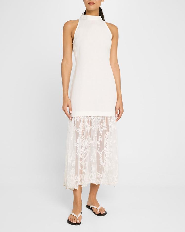marja embroidered tank dress