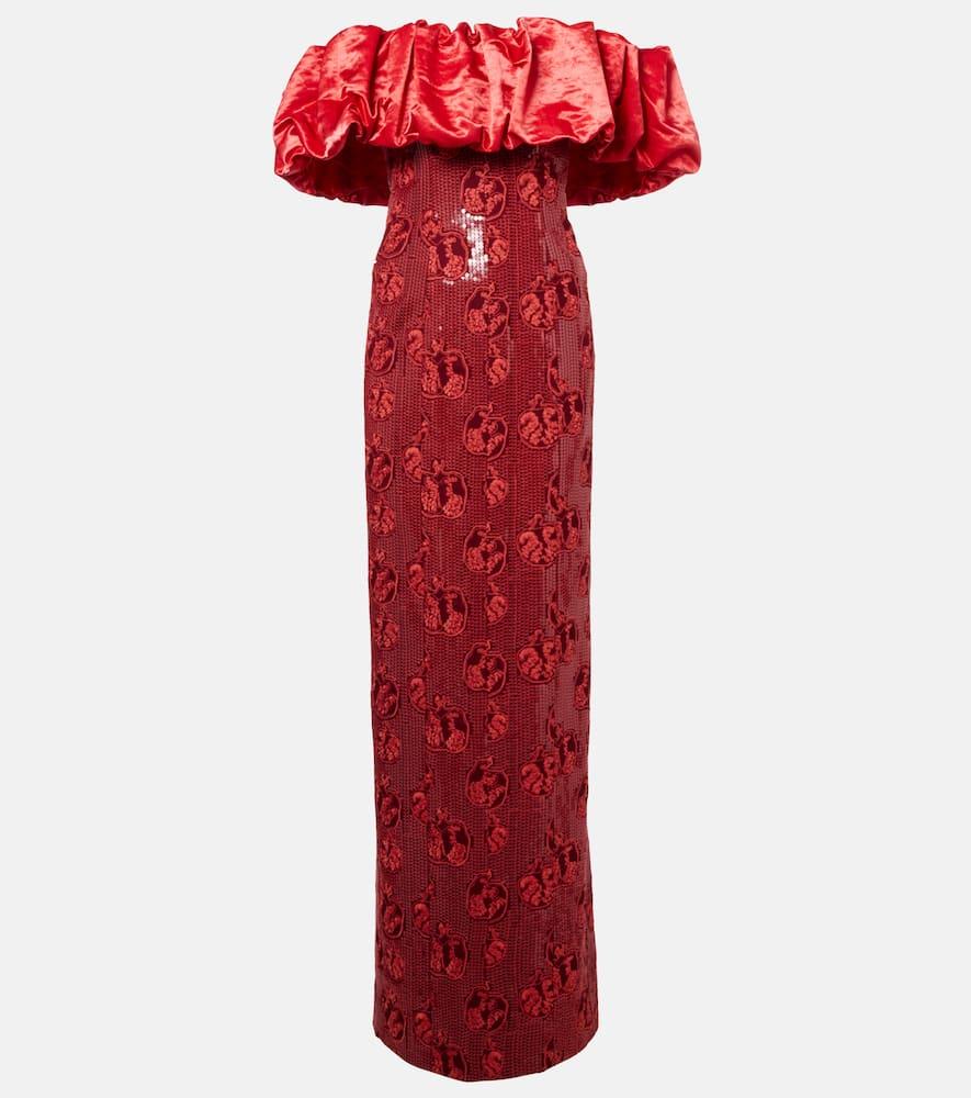 markarian rowan sequined off