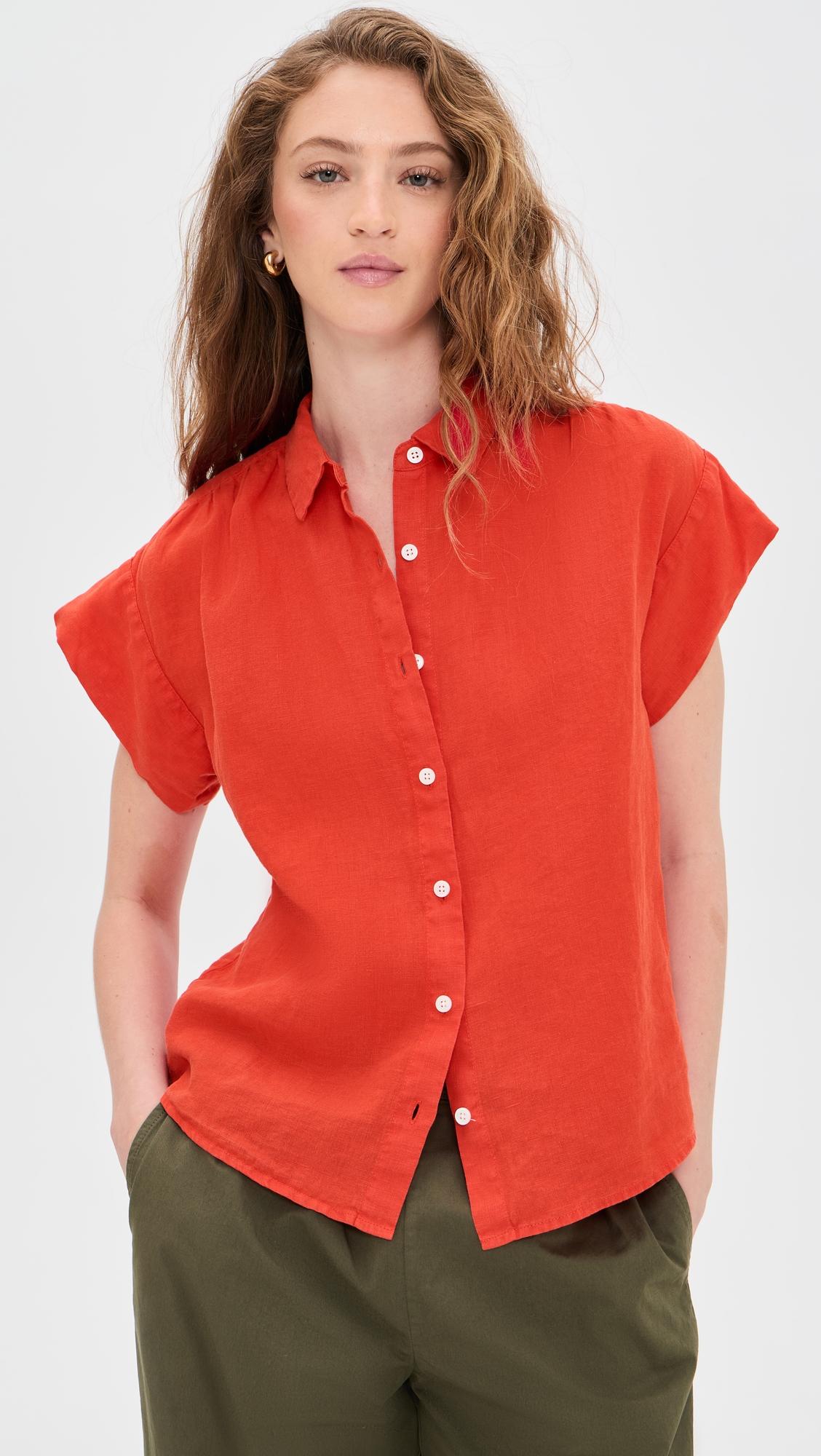 marlee shirt in linen