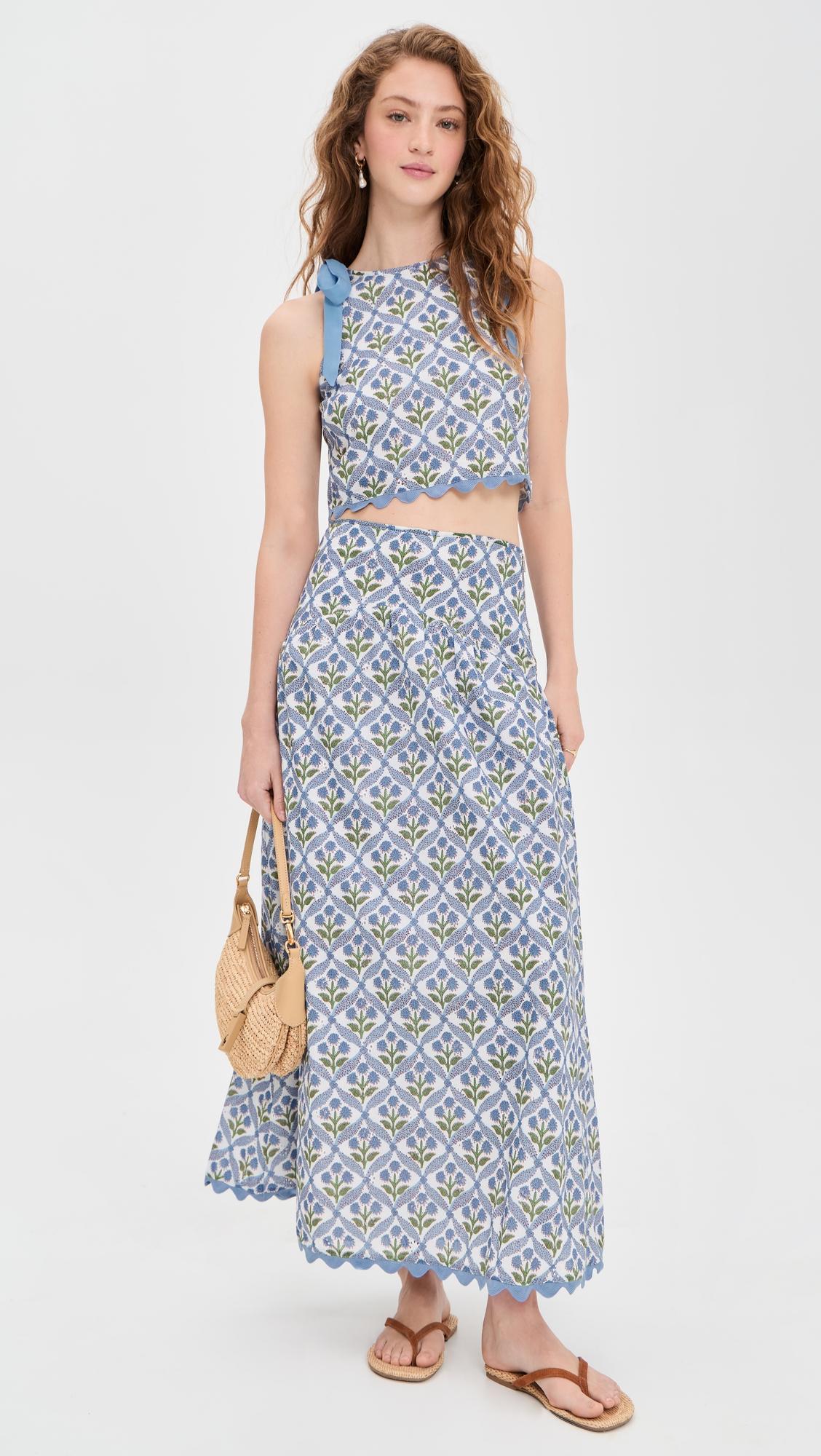 marleigh top and skirt set