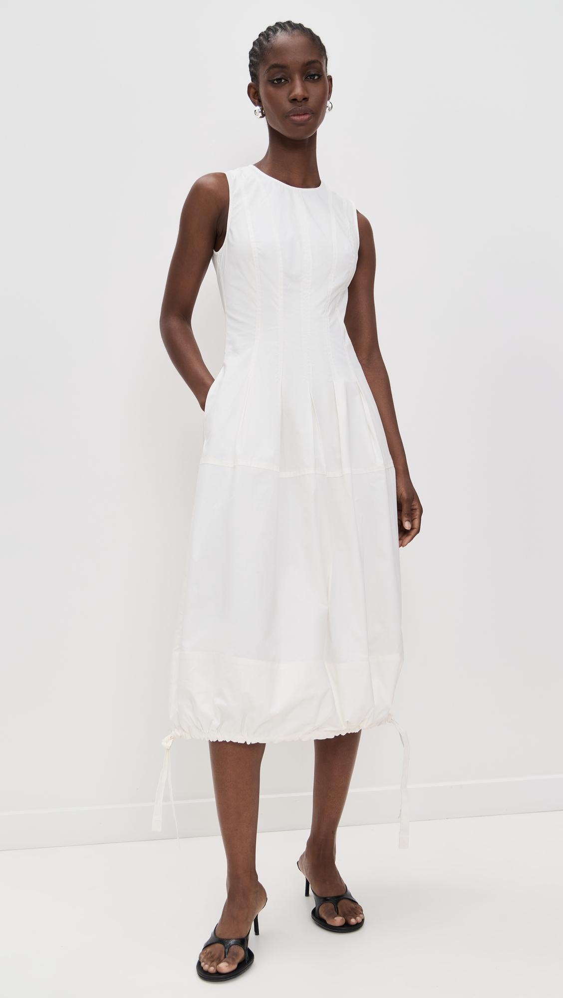 marley brushed poplin dress