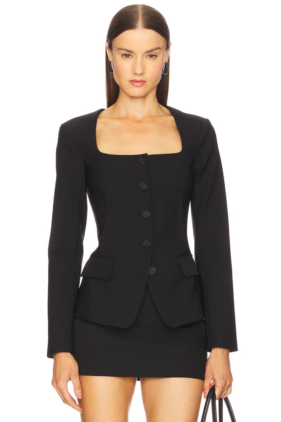 marlowe u-neck jacket