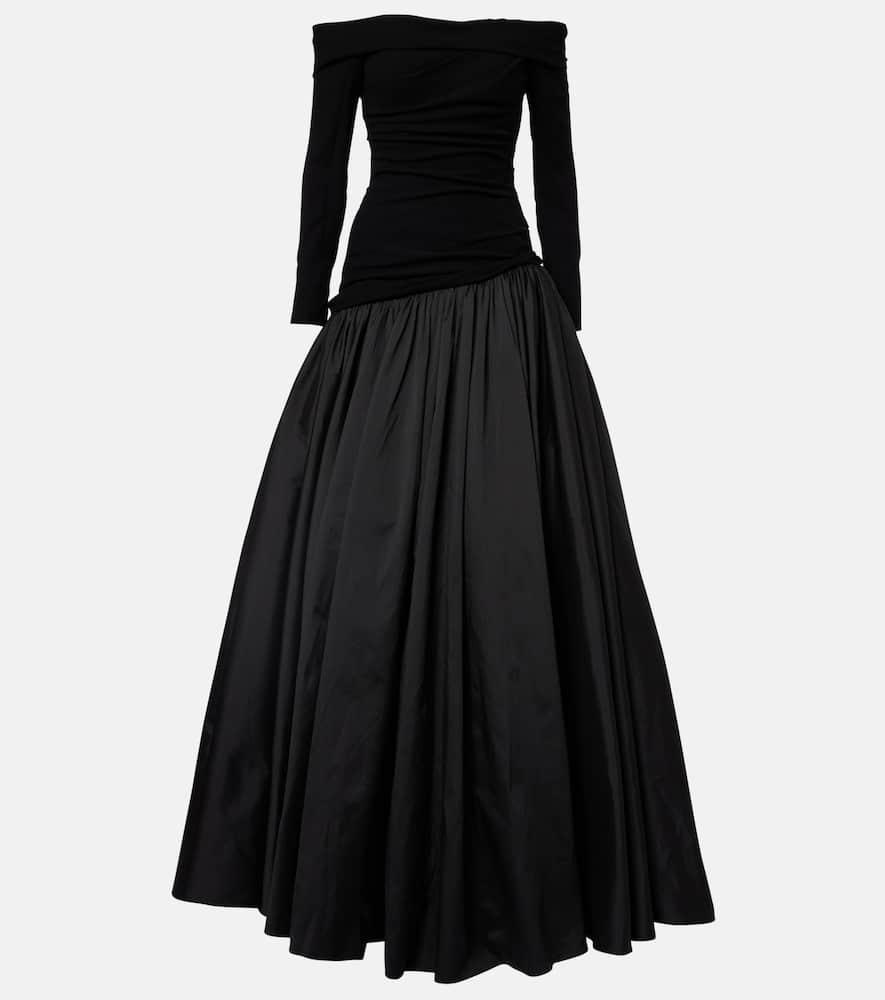 marmar halim draped gown