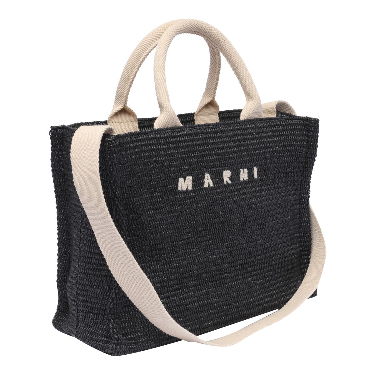 marni bags black cotton polyamide - women