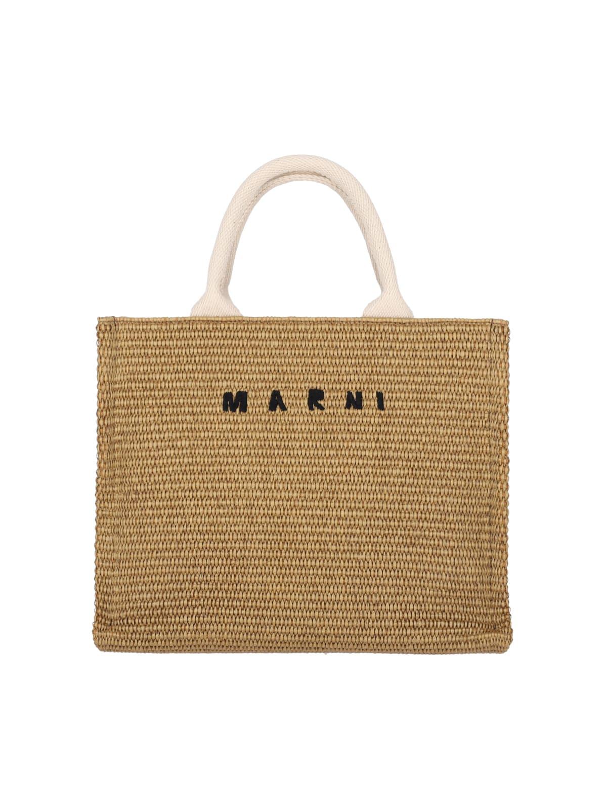 marni bags brown cotton - women