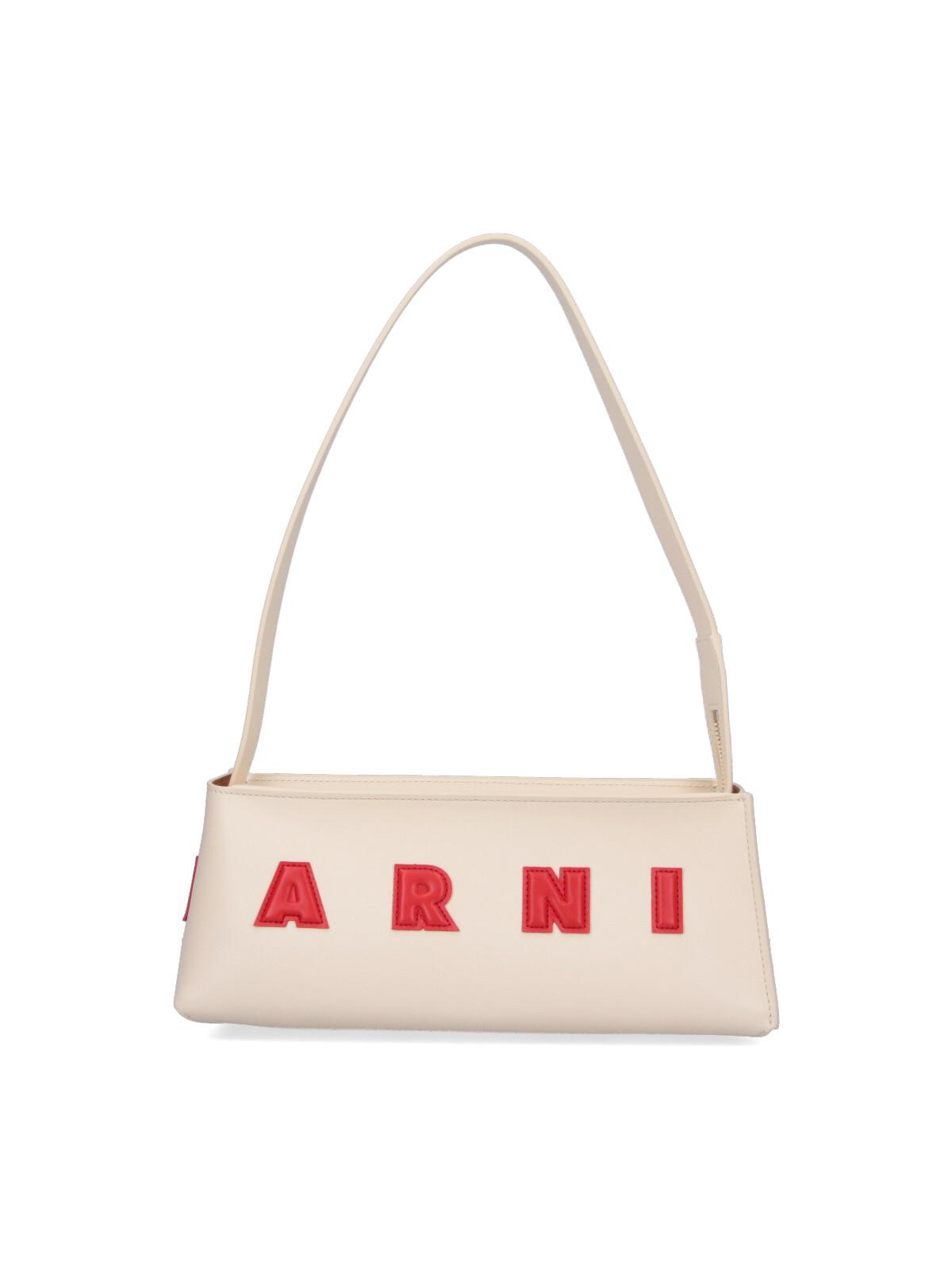 marni bags white calf leather - women