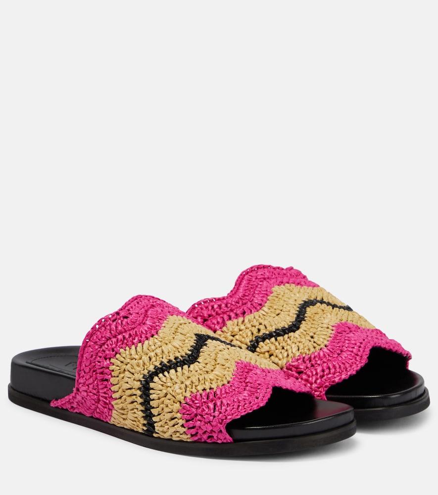 marni crochet sandals