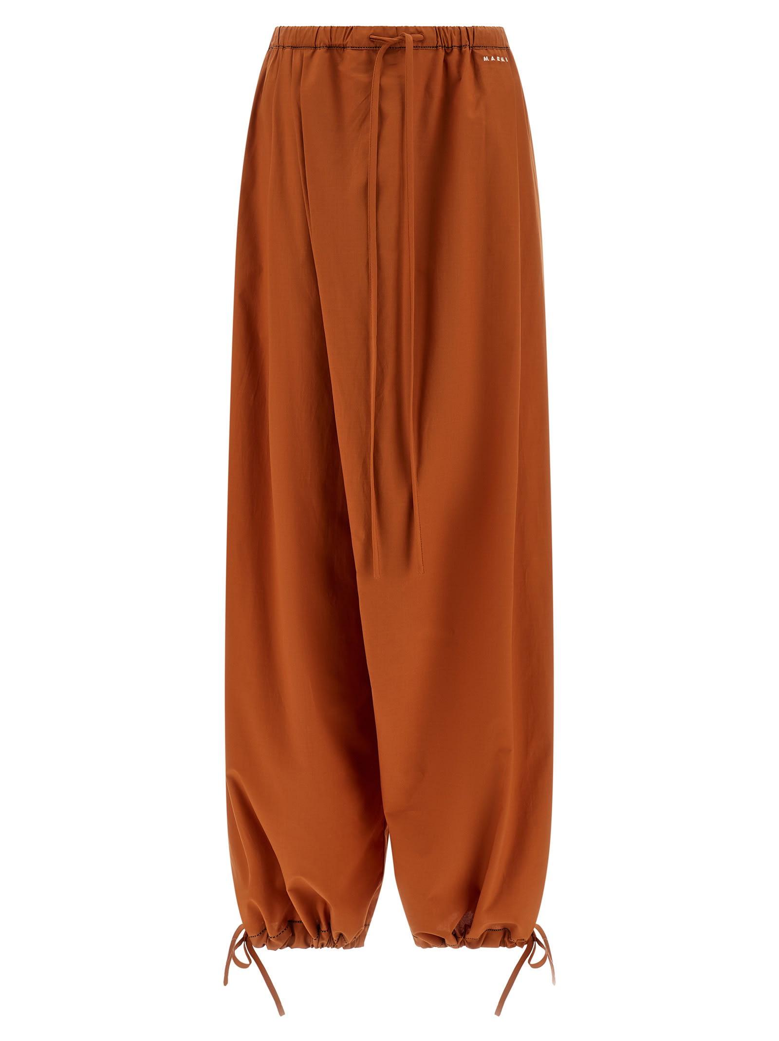 marni diagonal draping pants