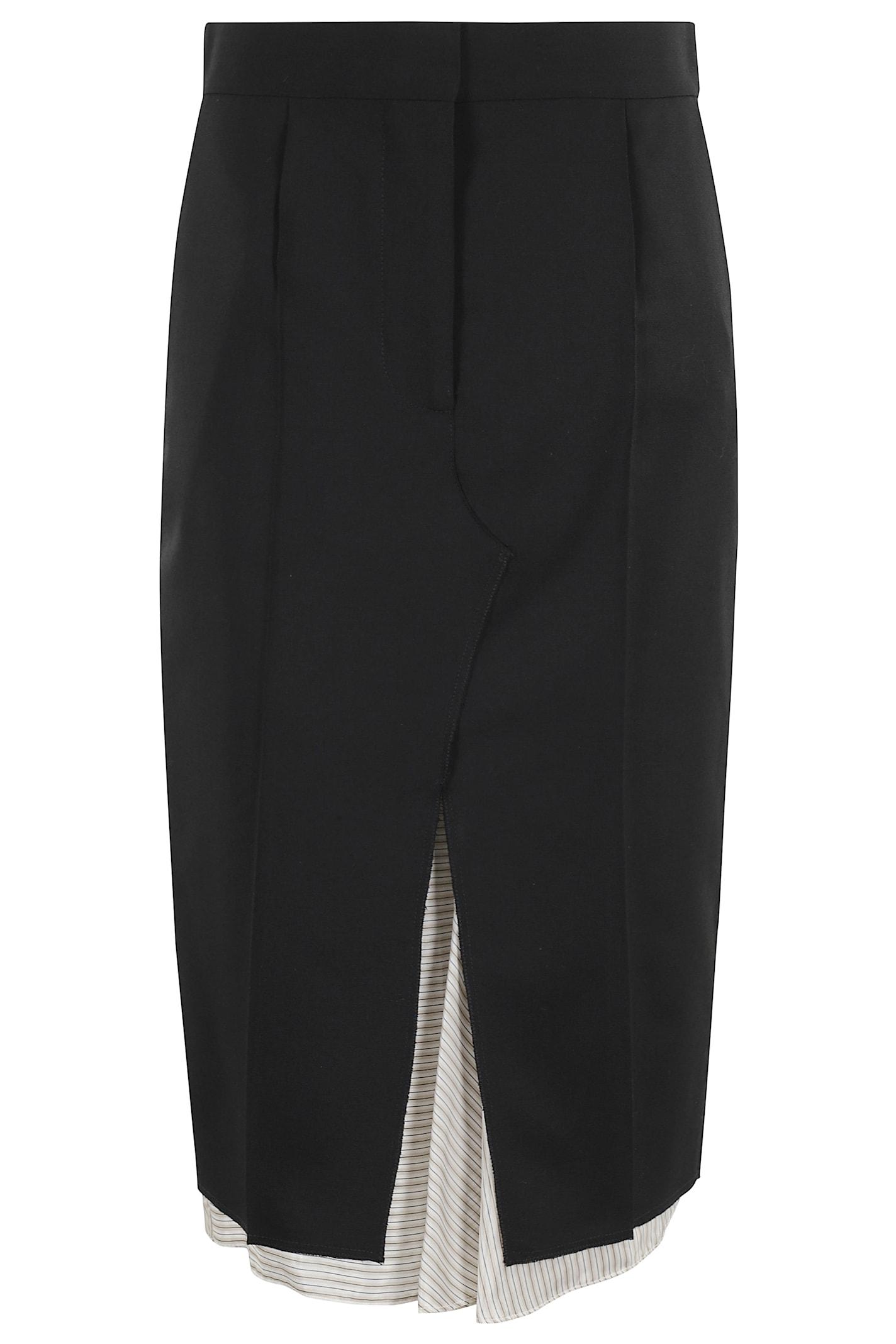 marni exposed lining skirt