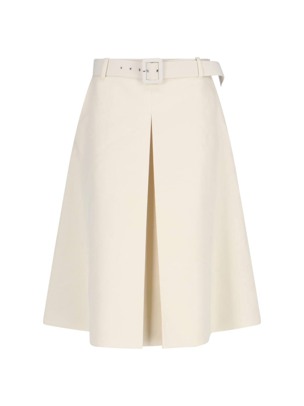 marni flared midi skirt