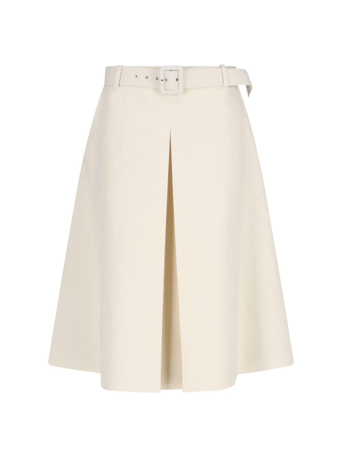 marni flared midi skirt