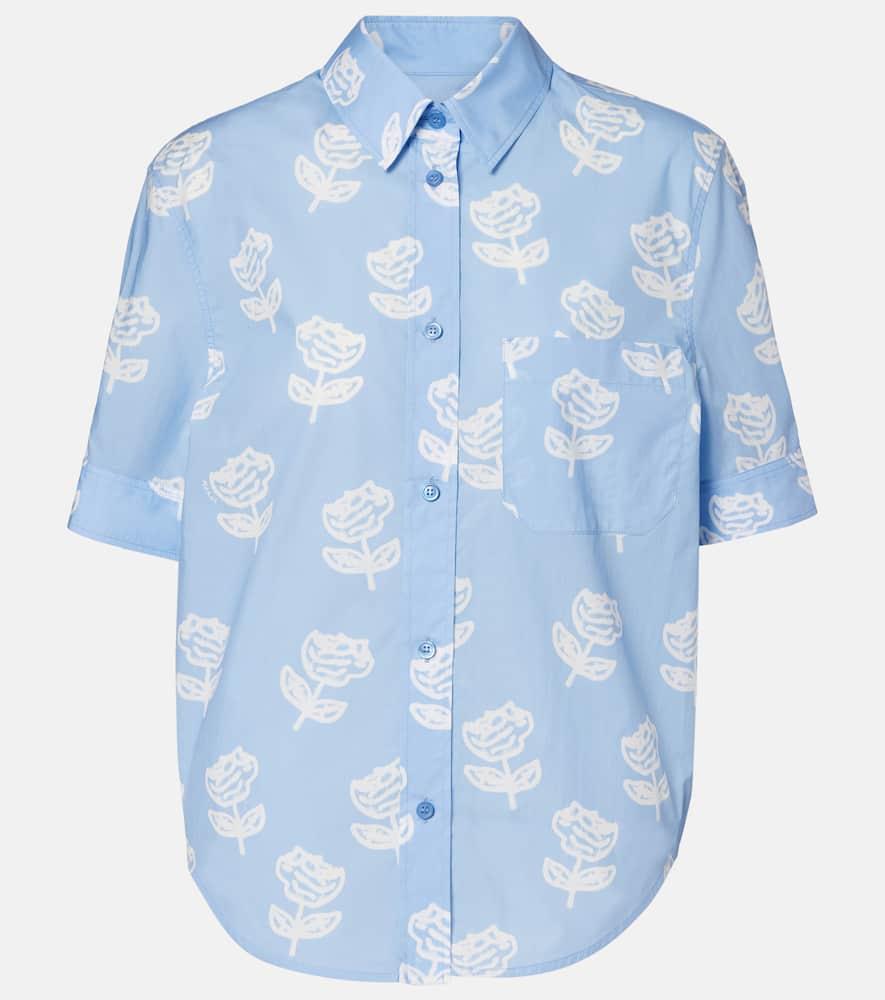 marni floral cotton poplin shirt