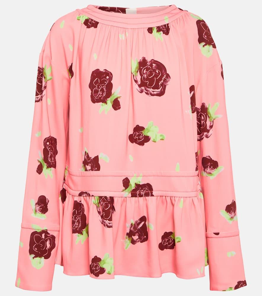 marni floral top