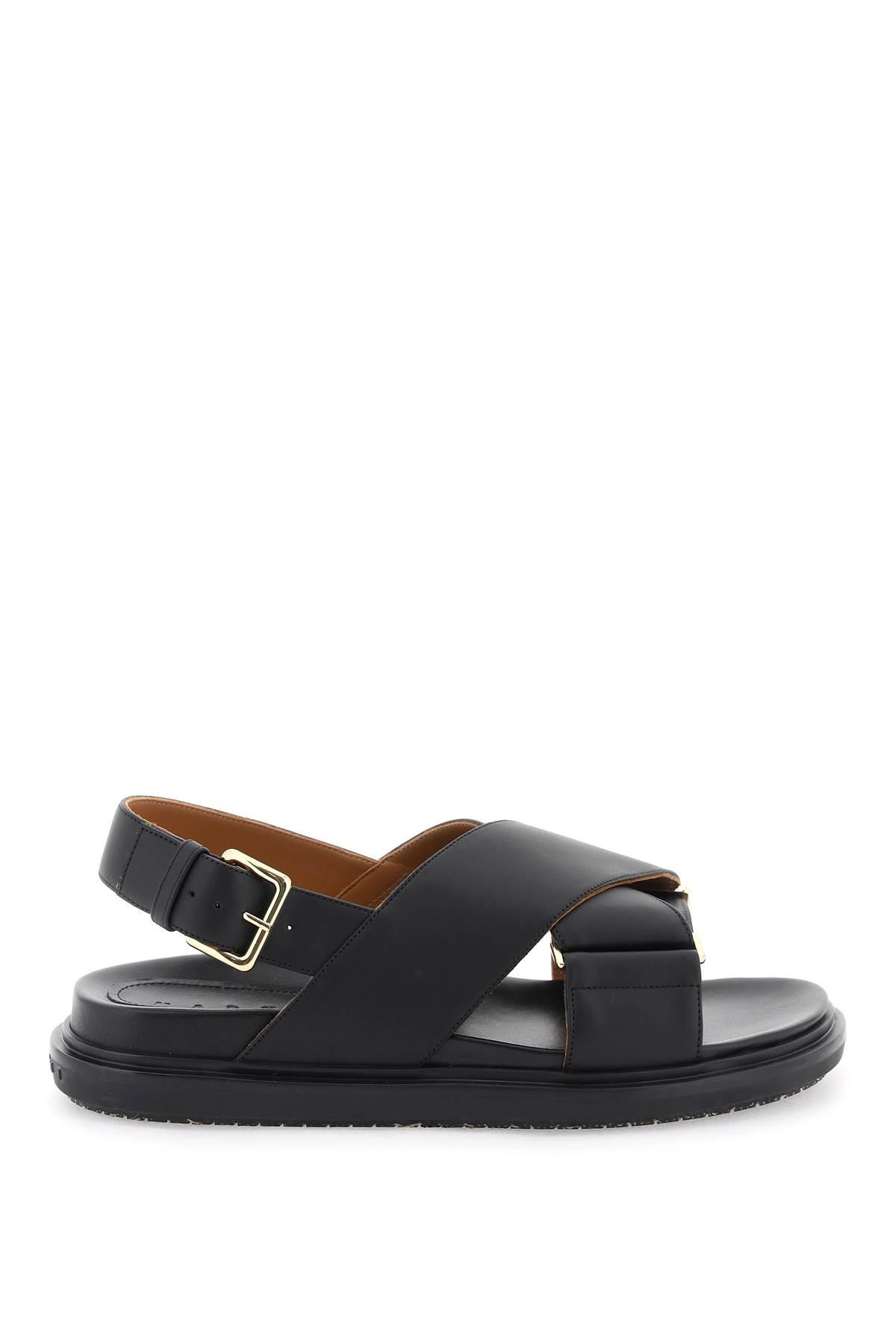 marni fussbett crossed sandals