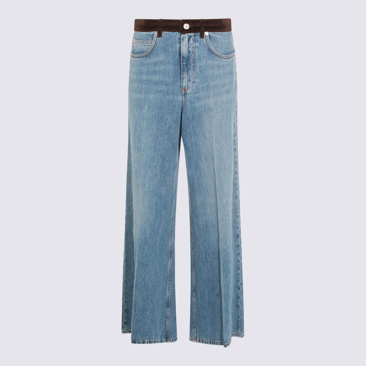 marni jeans deep blue _100 % co - women