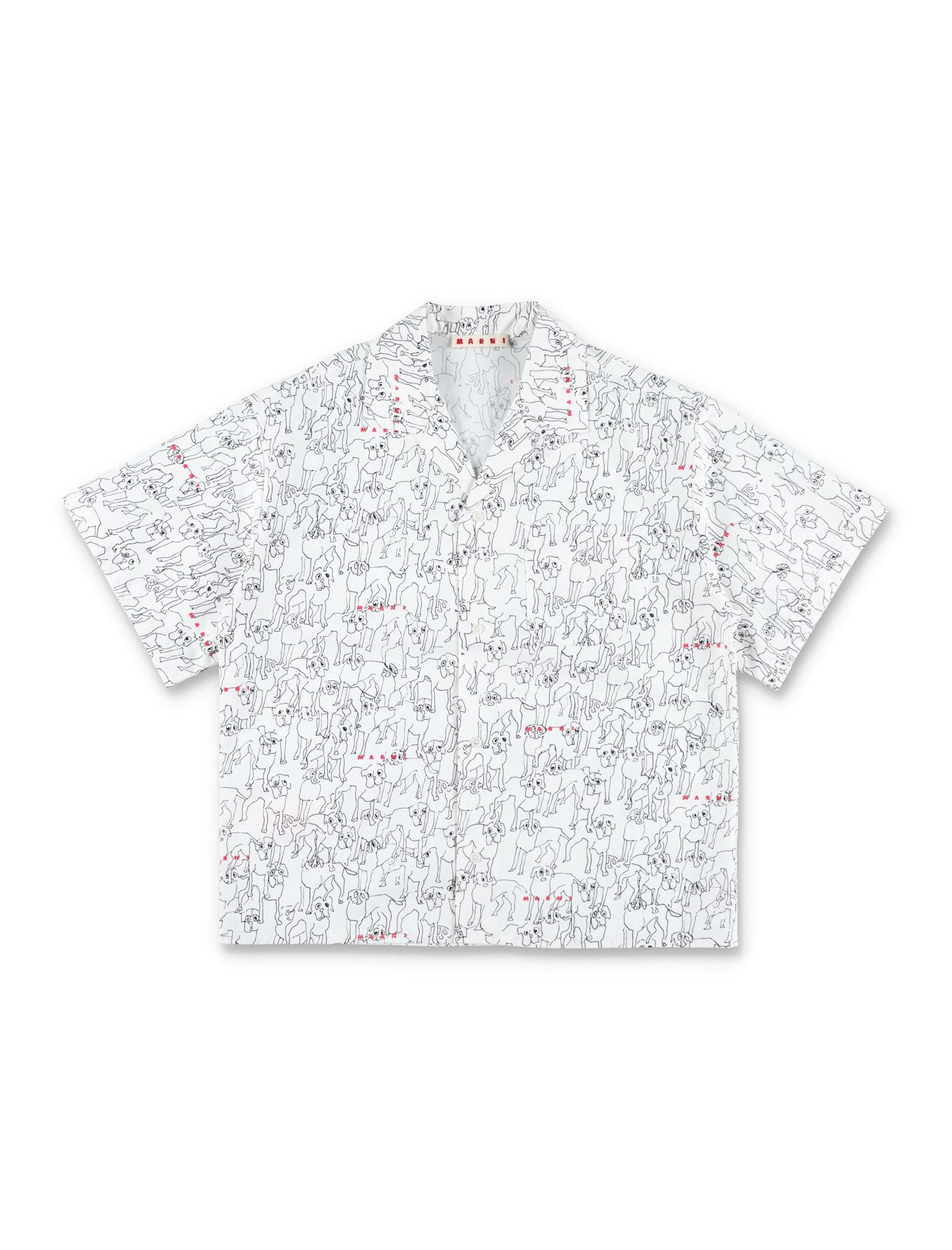 marni kid - joy print shirt