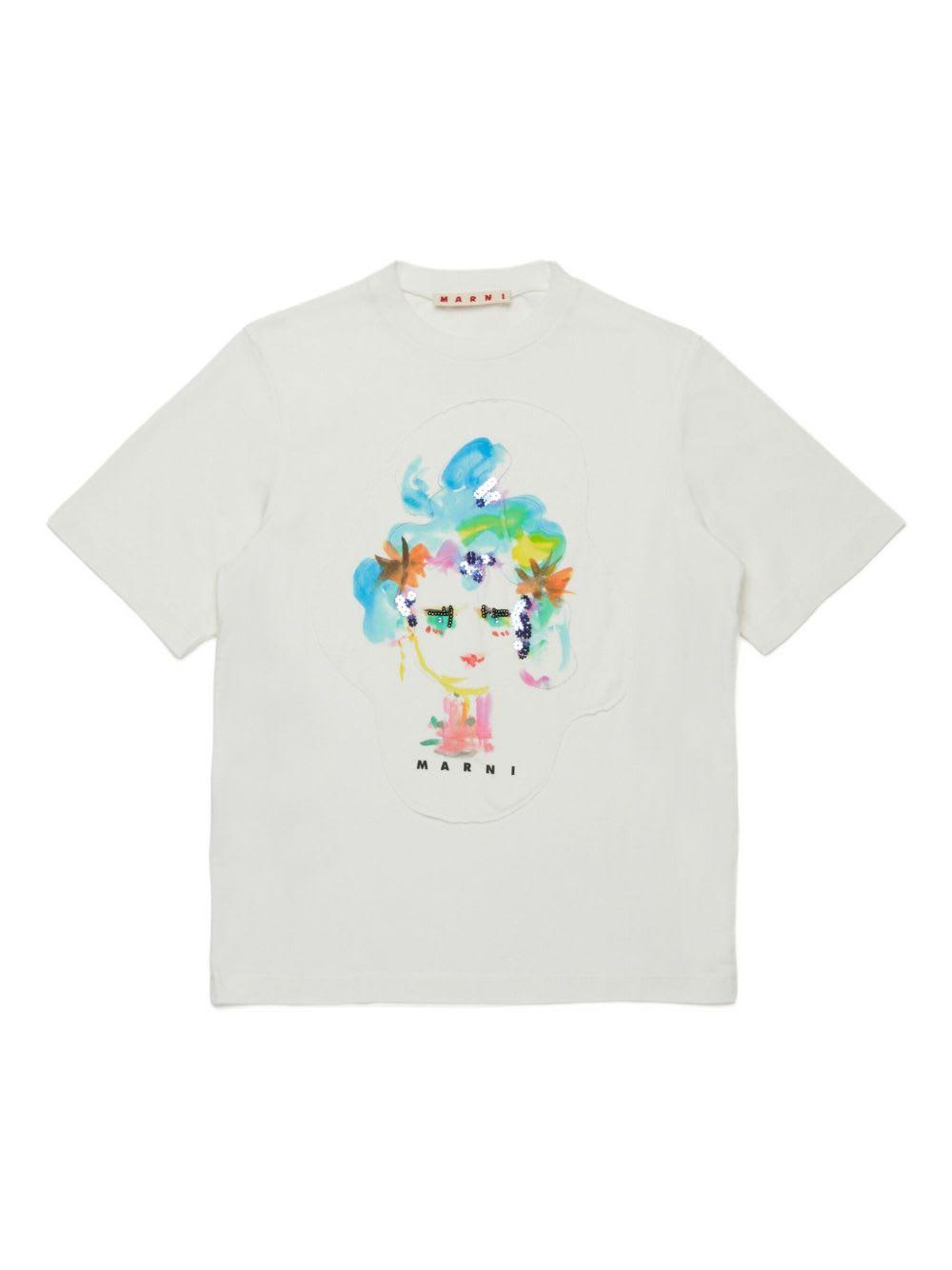 marni kids cotton t-shirt