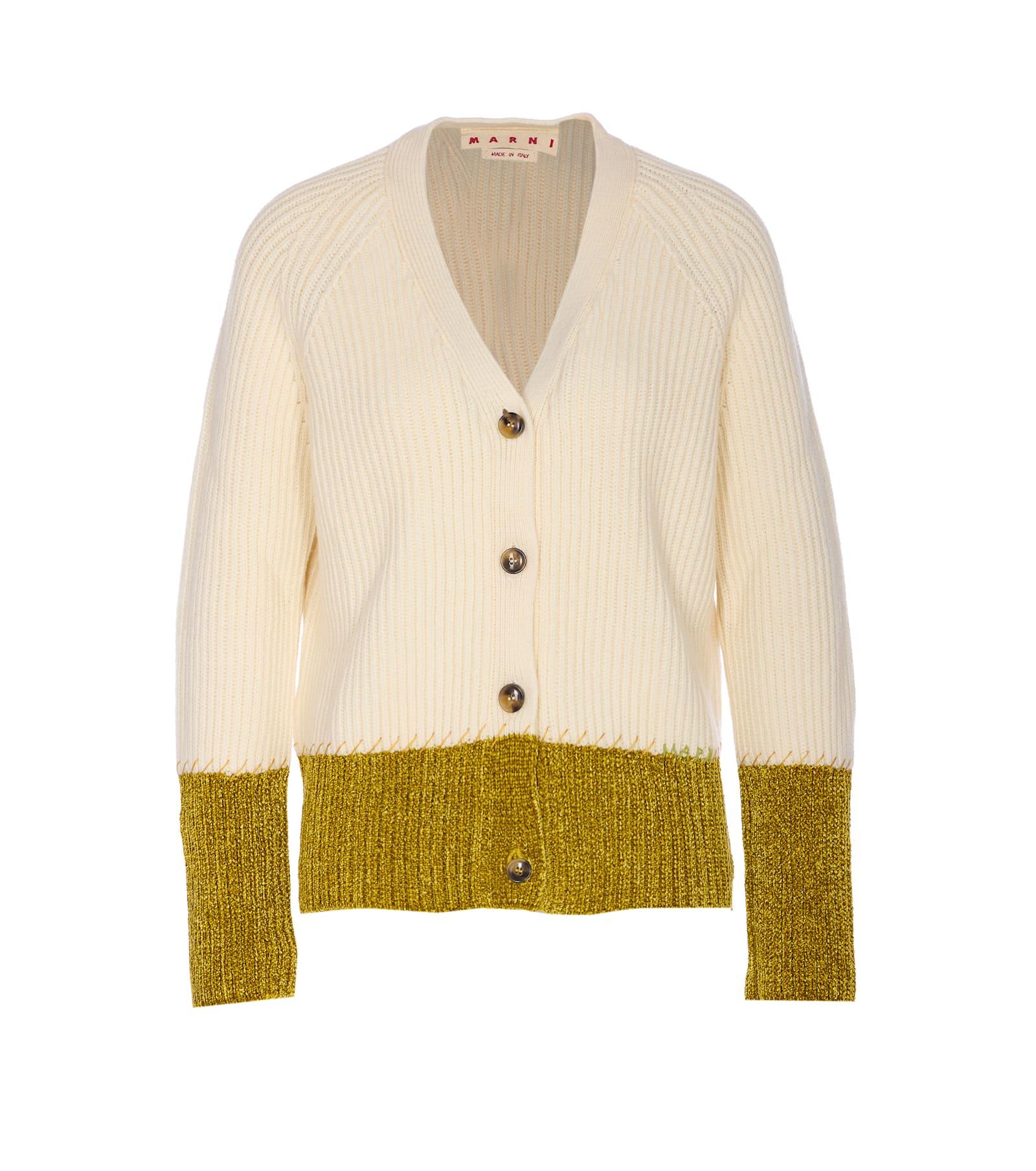 marni knitted cardigan