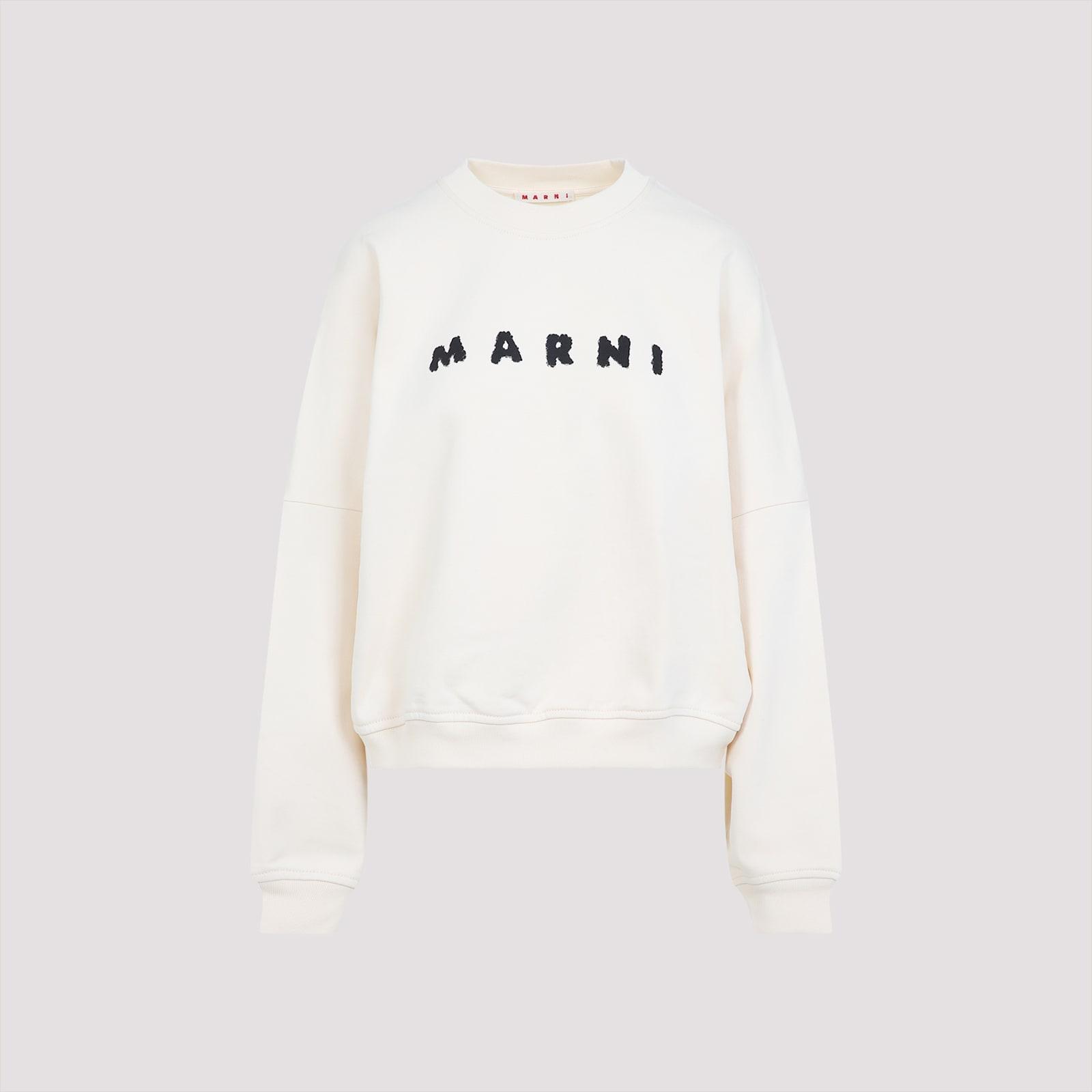 marni logo sweatshirt