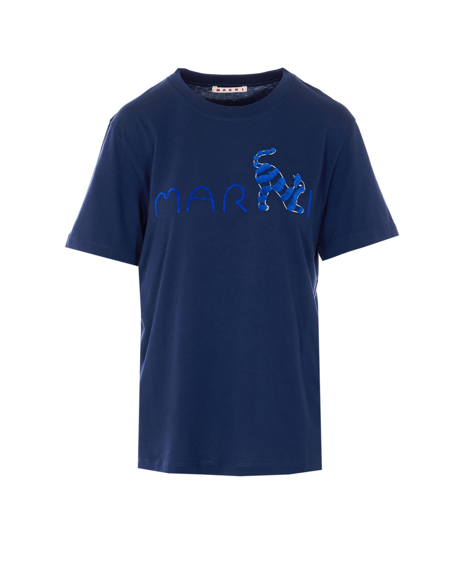 marni logo t-shirt