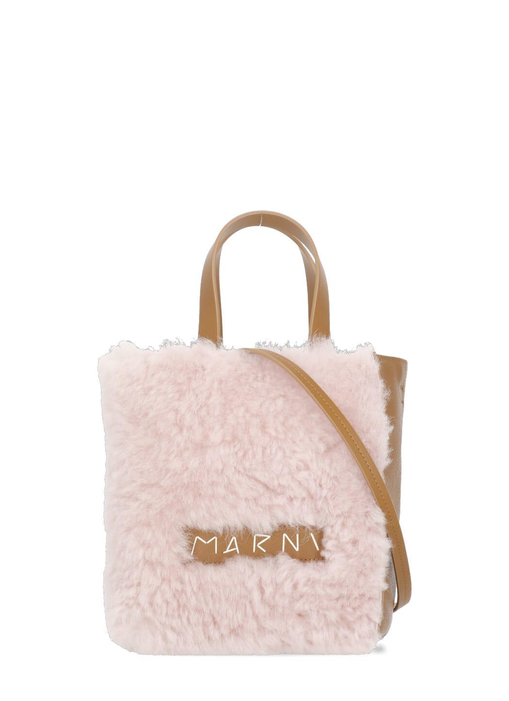 marni logoed bag