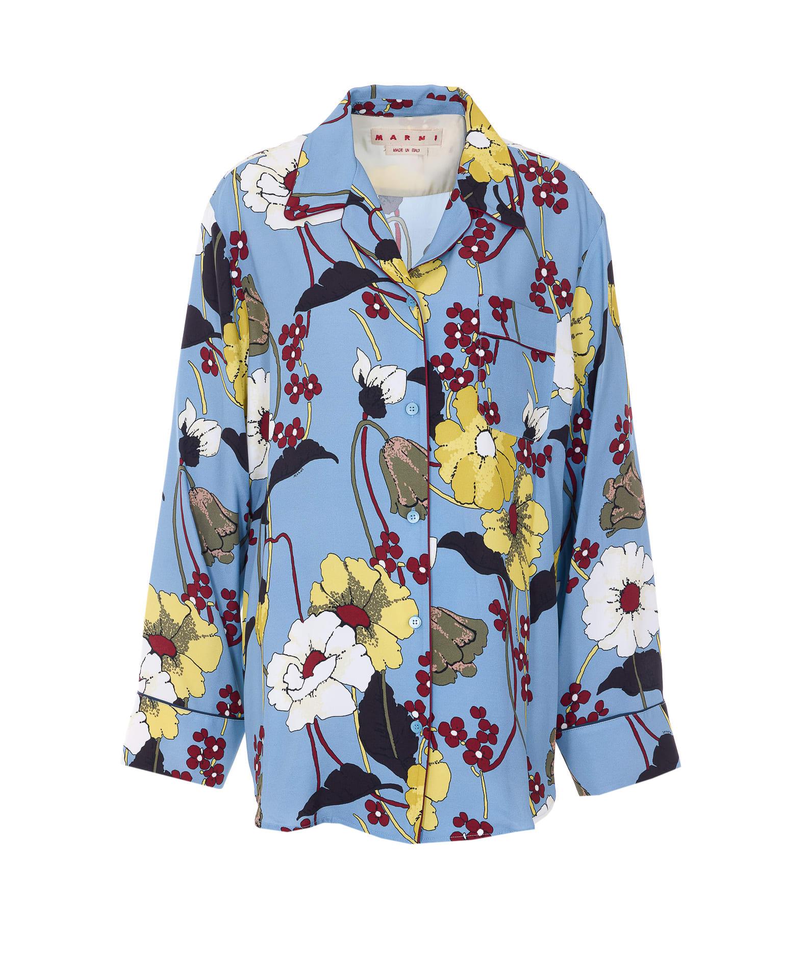 marni melodia print shirt