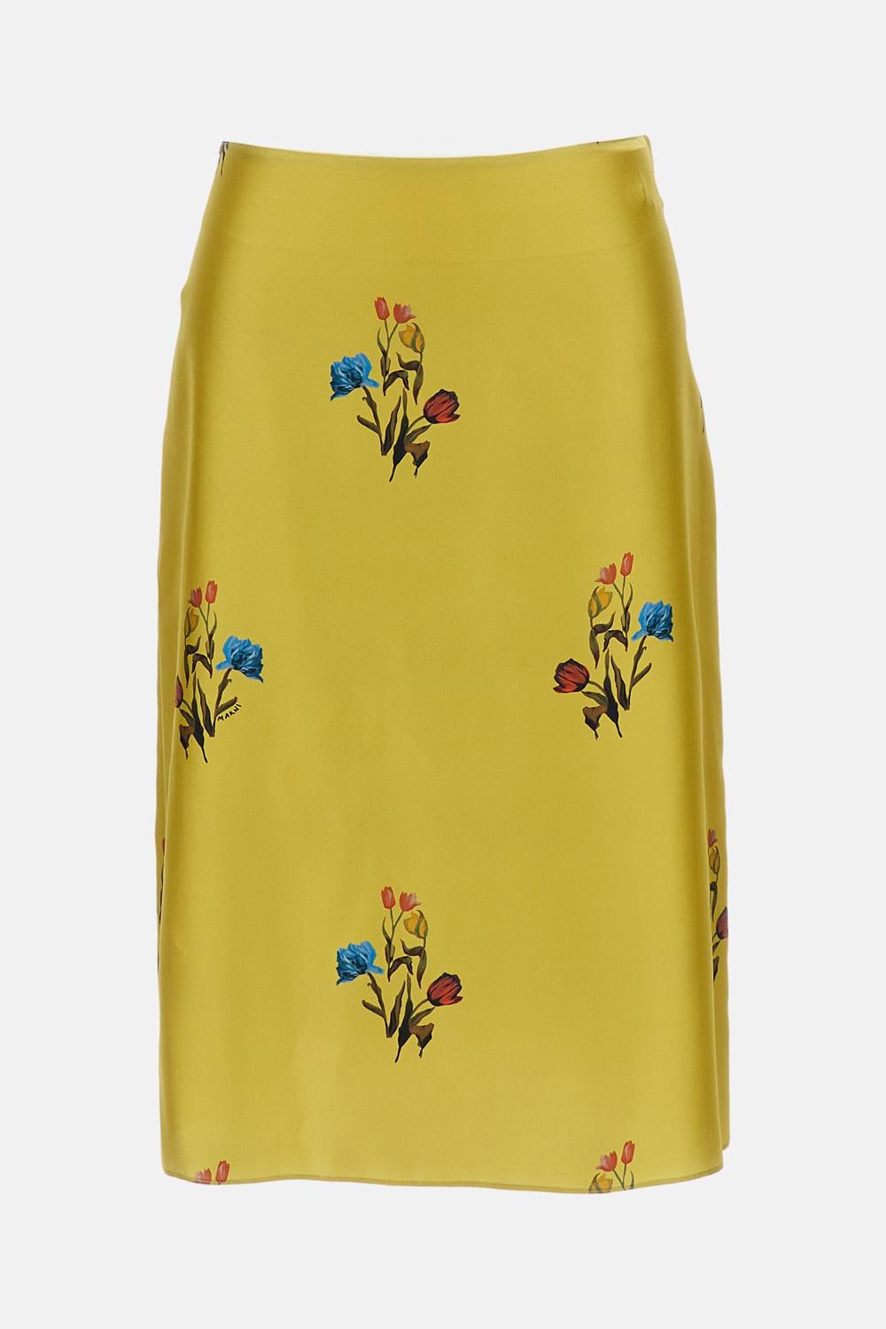 marni midi skirt