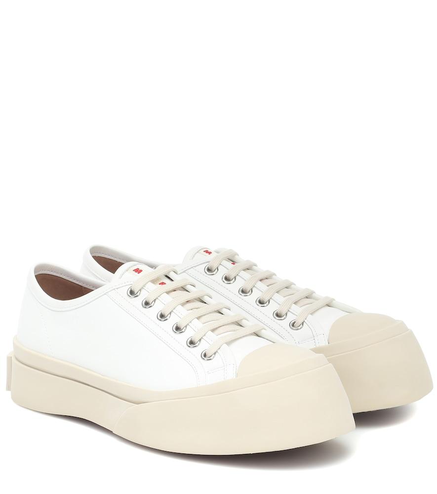 marni pablo leather sneakers