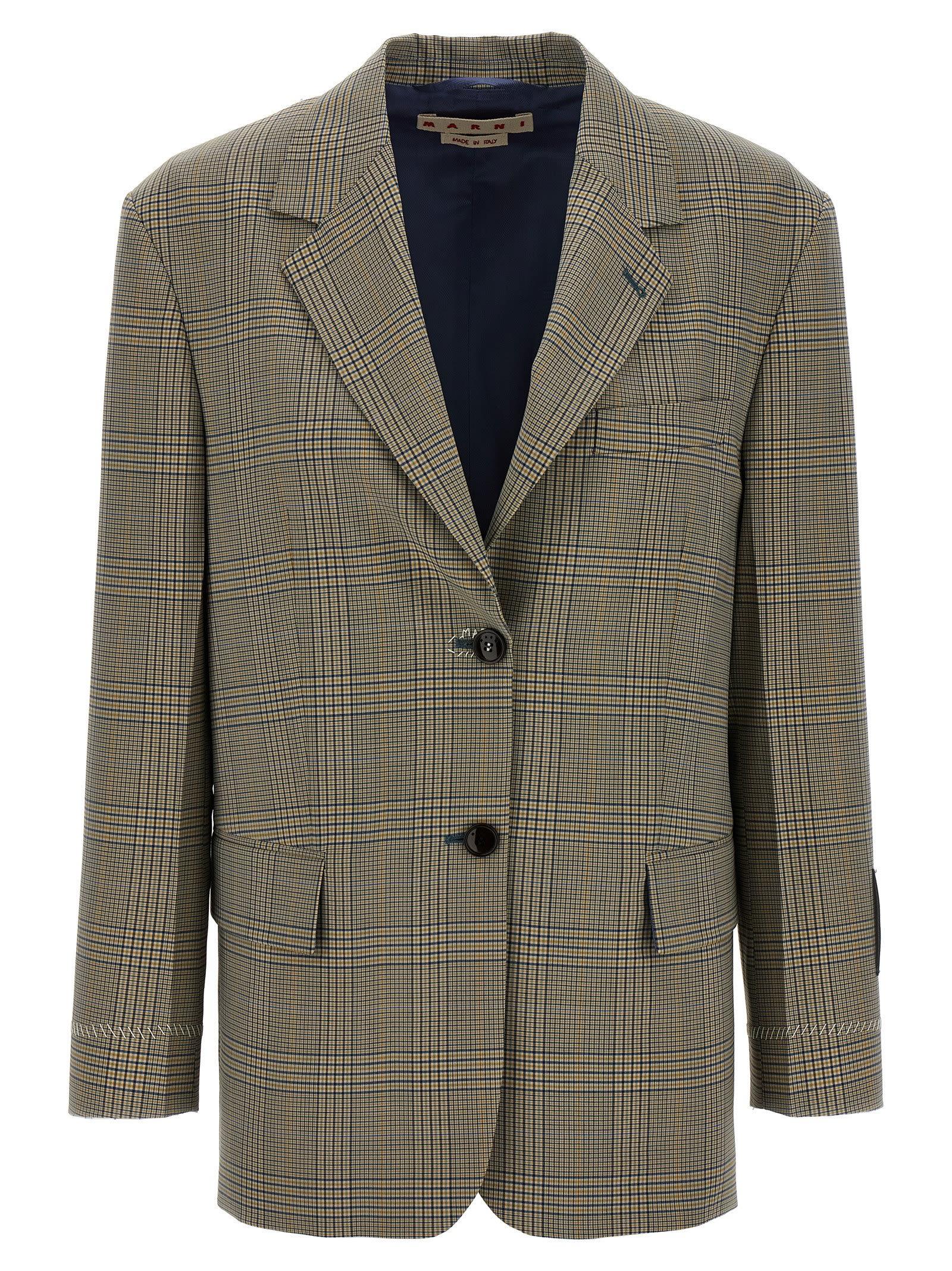 marni prince of wales blazer