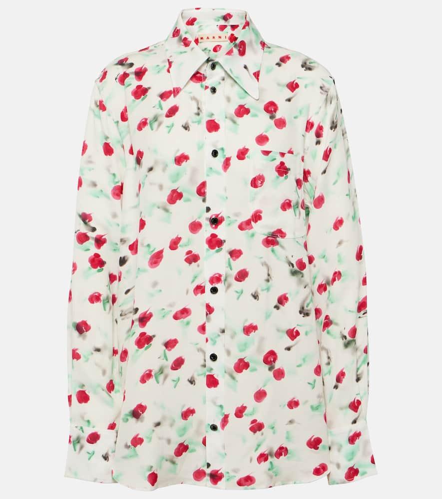 marni printed shirt