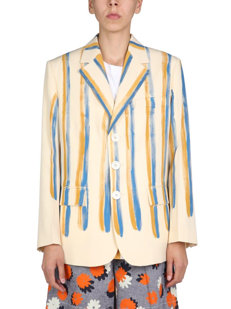 marni single-breasted jacket
