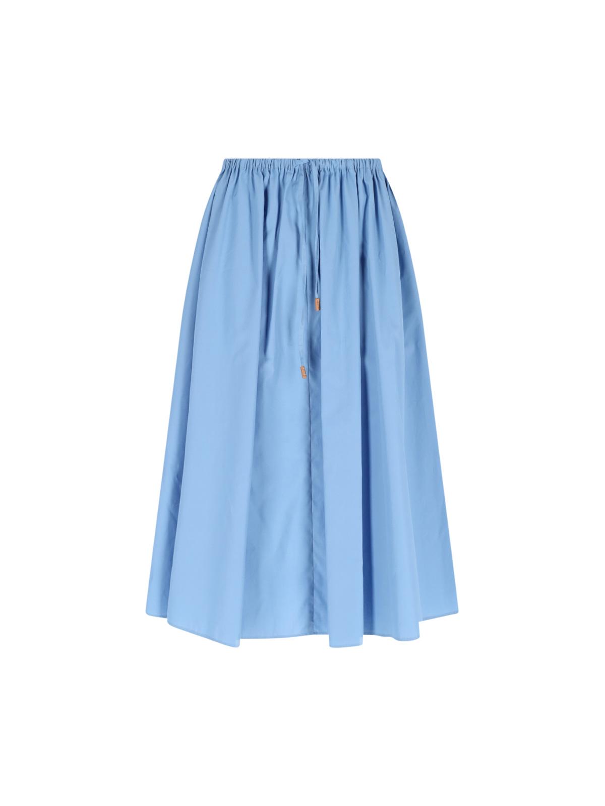 marni skirts blue cotton - women
