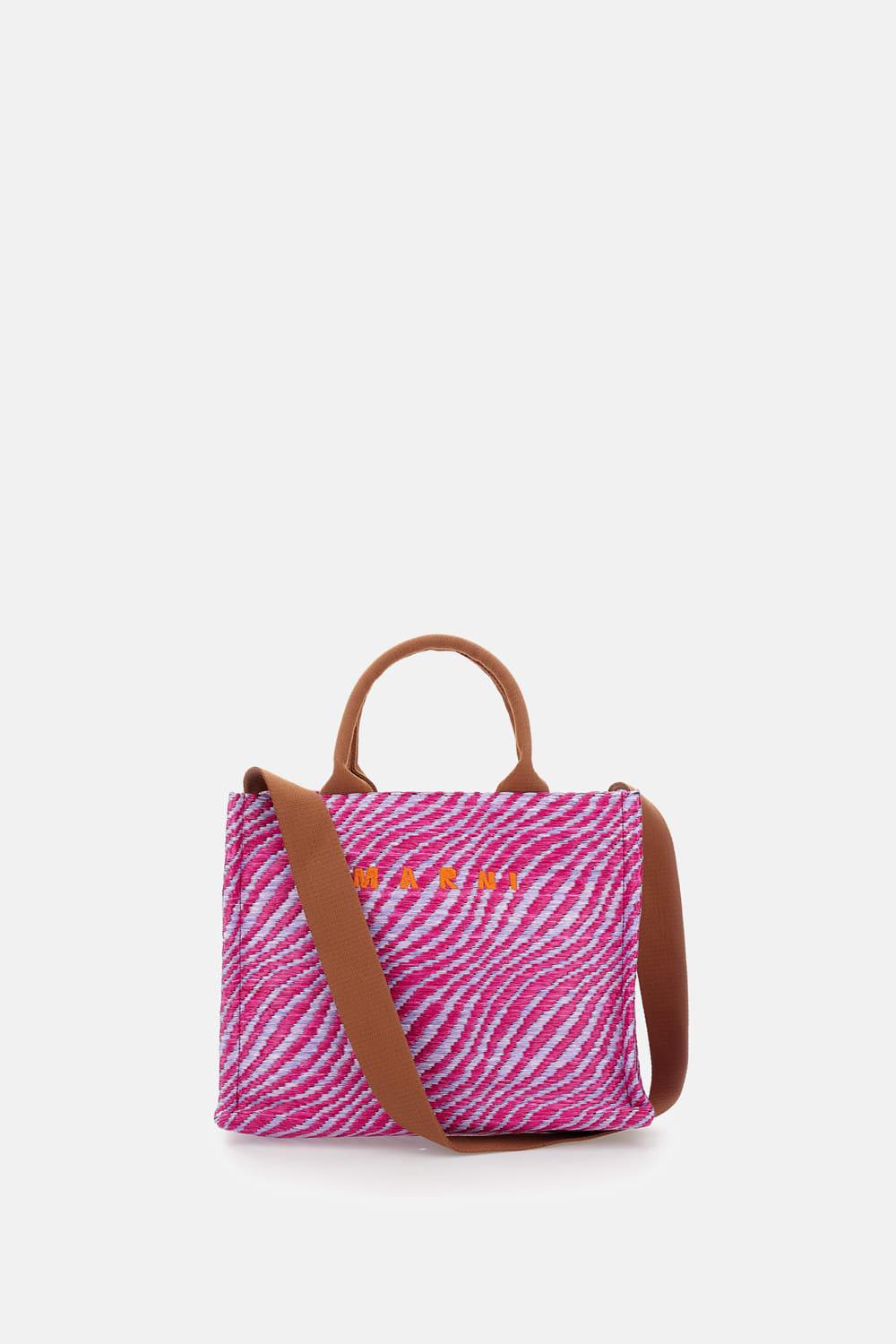 marni small basket tote bag