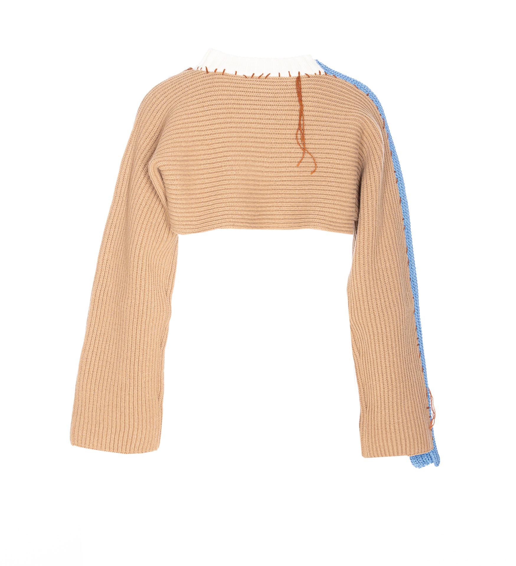 marni sweaters beige virgin wool - women