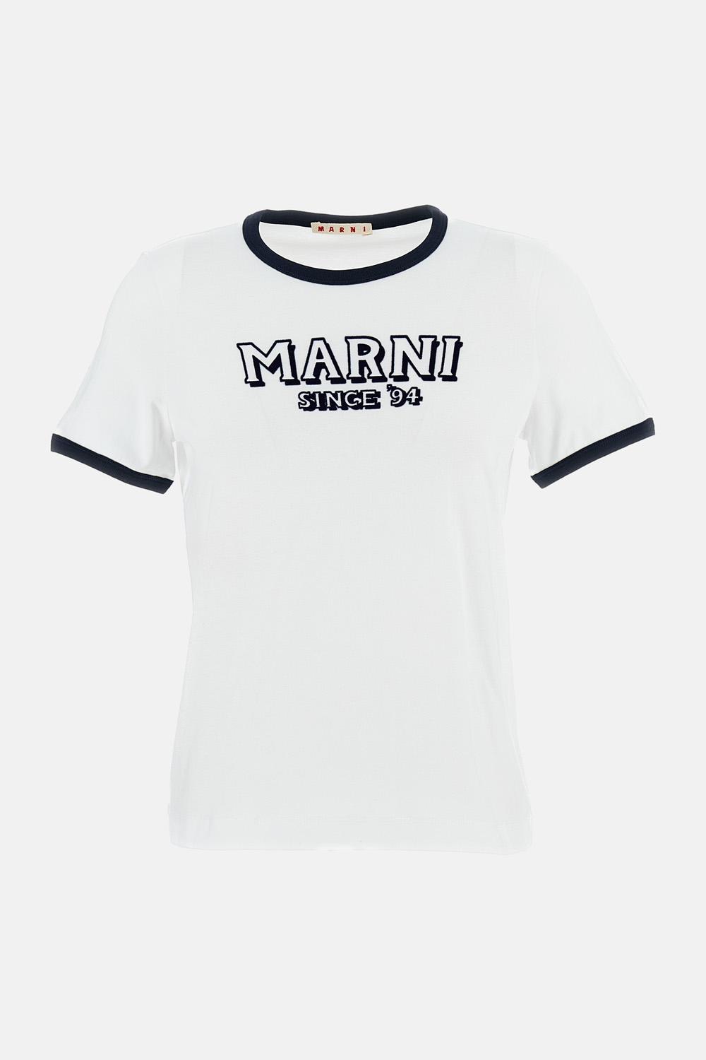 marni t-shirts and polos white - women