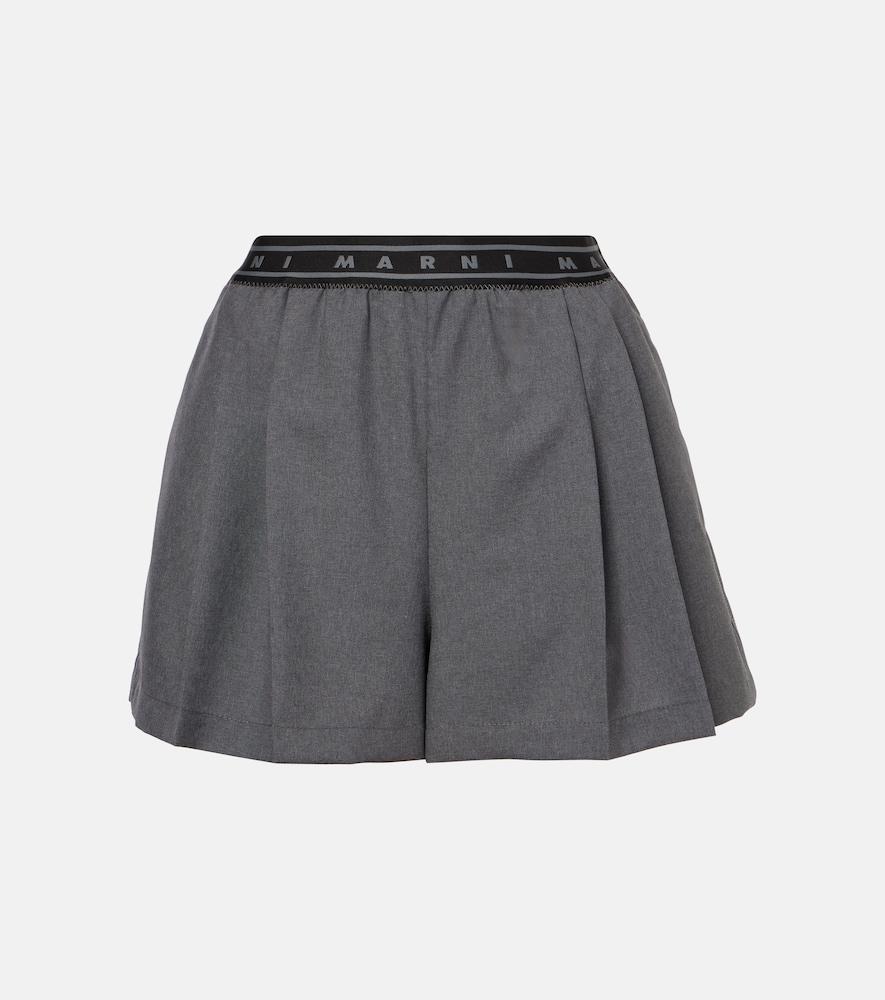 marni virigin wool shorts