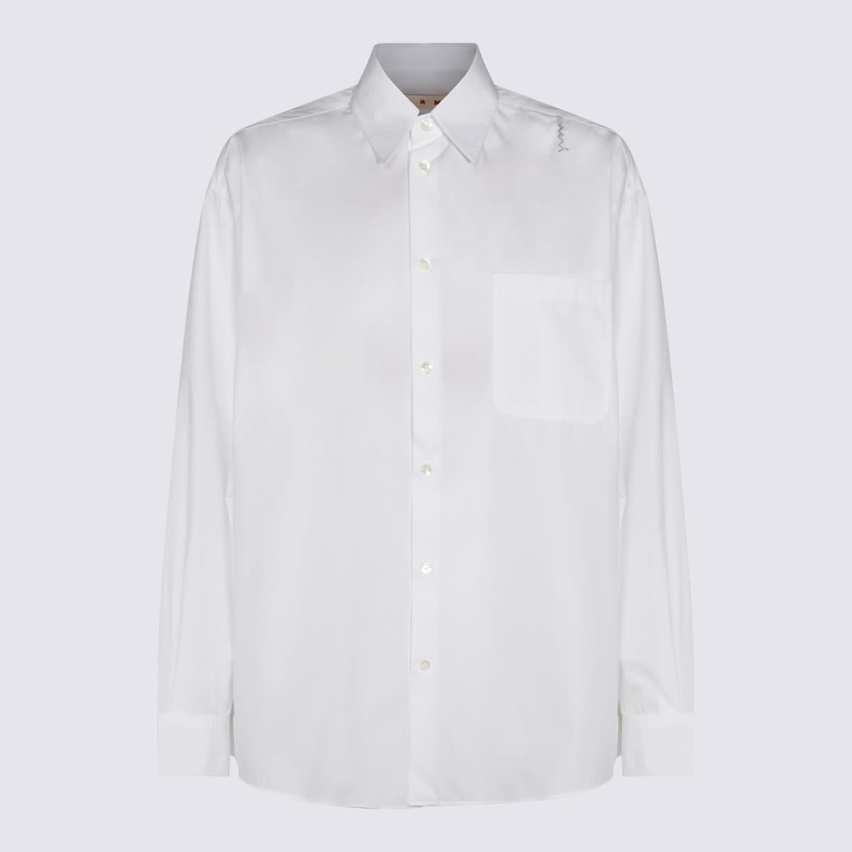 marni white cotton shirt
