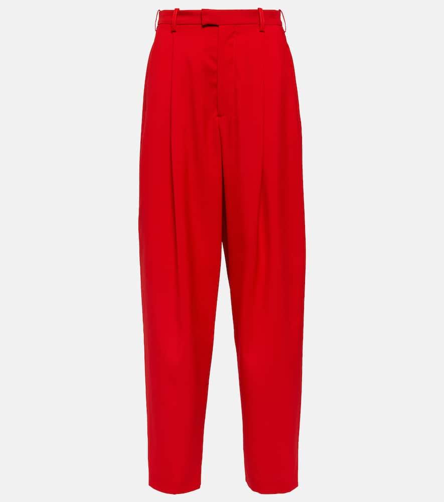 marni wool tapered pants