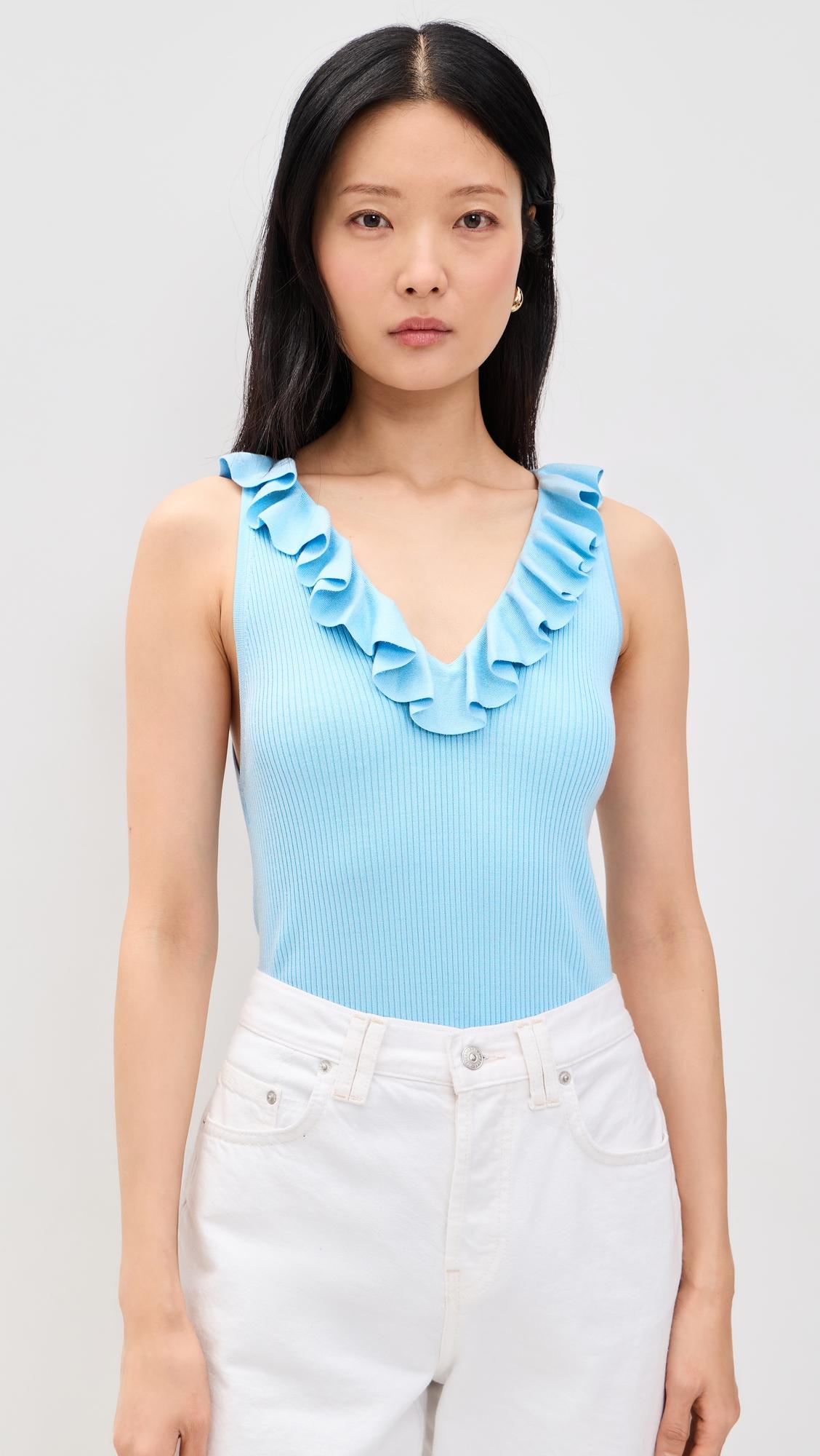 marnie ruffle tank