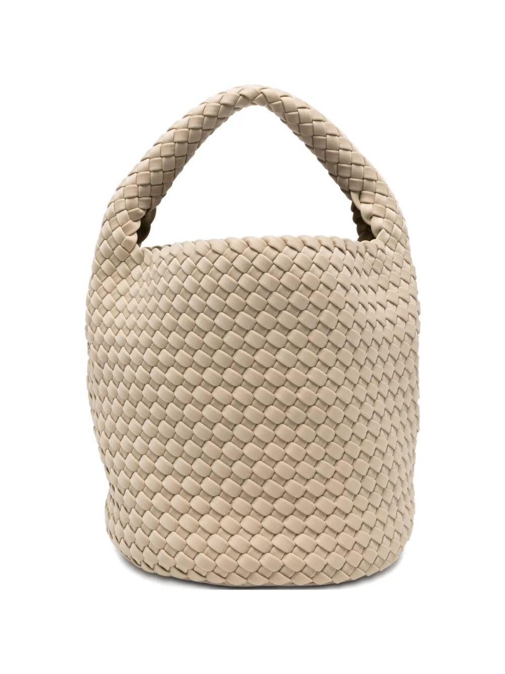 marrea basket brown polyester bag - women