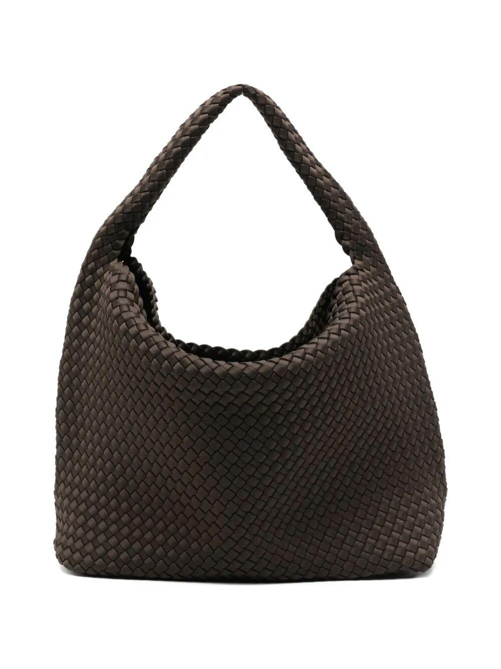 marrea large brown polyester bag - women