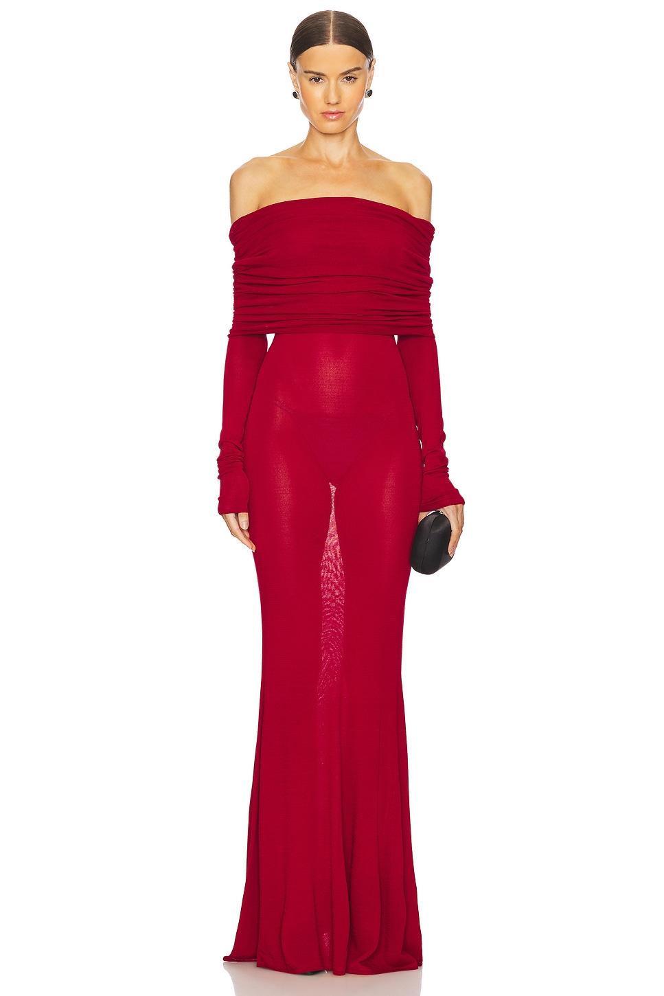 marren maxi knit dress