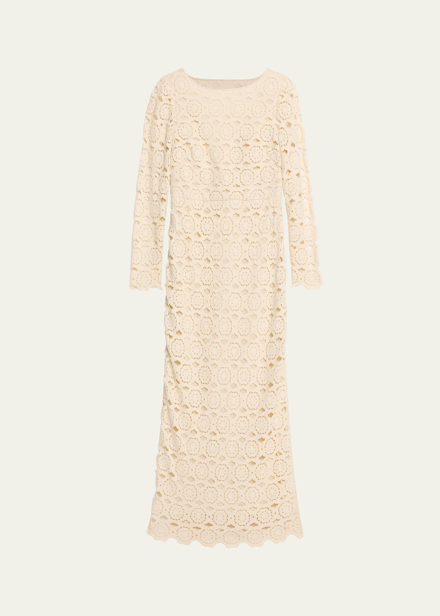 marsielle crochet lace dress